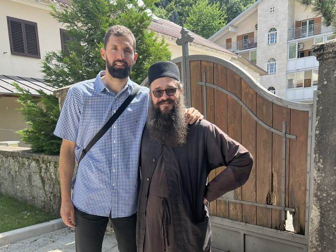 Protosinđel Ilija Buha ugostio Nikolu Mirotića Protosinđel Ilija Buha ugostio Nikolu Mirotića