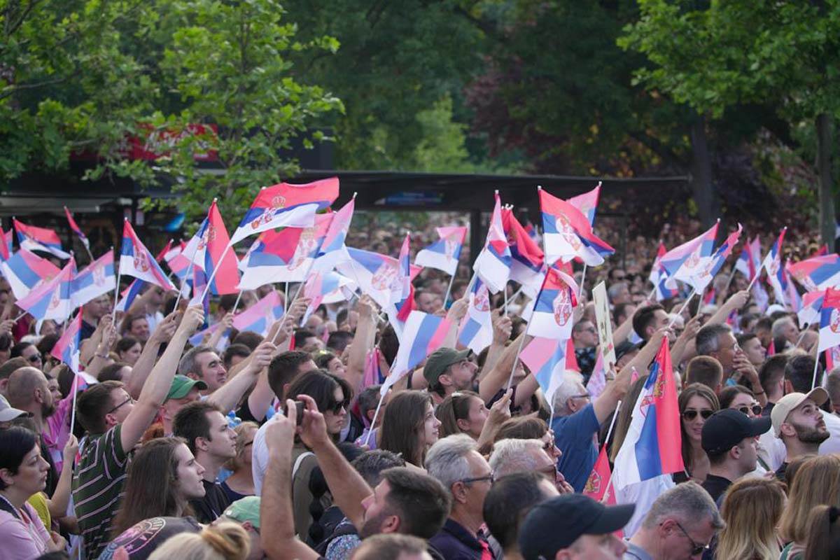 Deveti protest Srbija protiv nasilja Beograd 