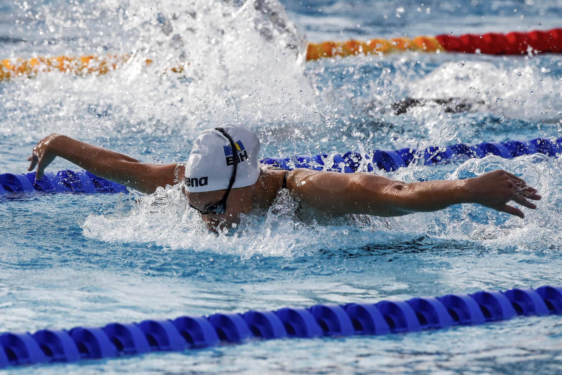  Lana Pudar u finalu Evropskog prvenstva u plivanju na 200 metara delfin 