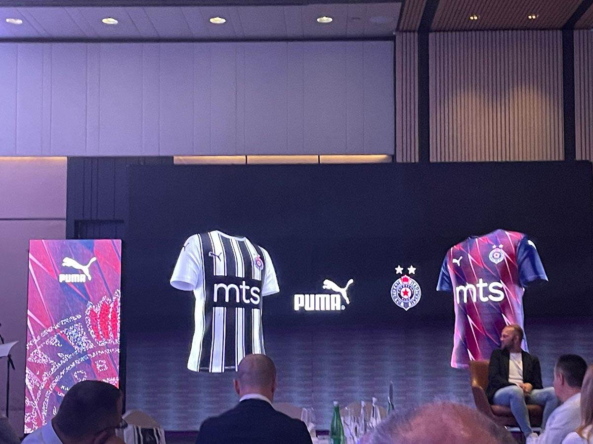  Partizan predstavio novi dres 