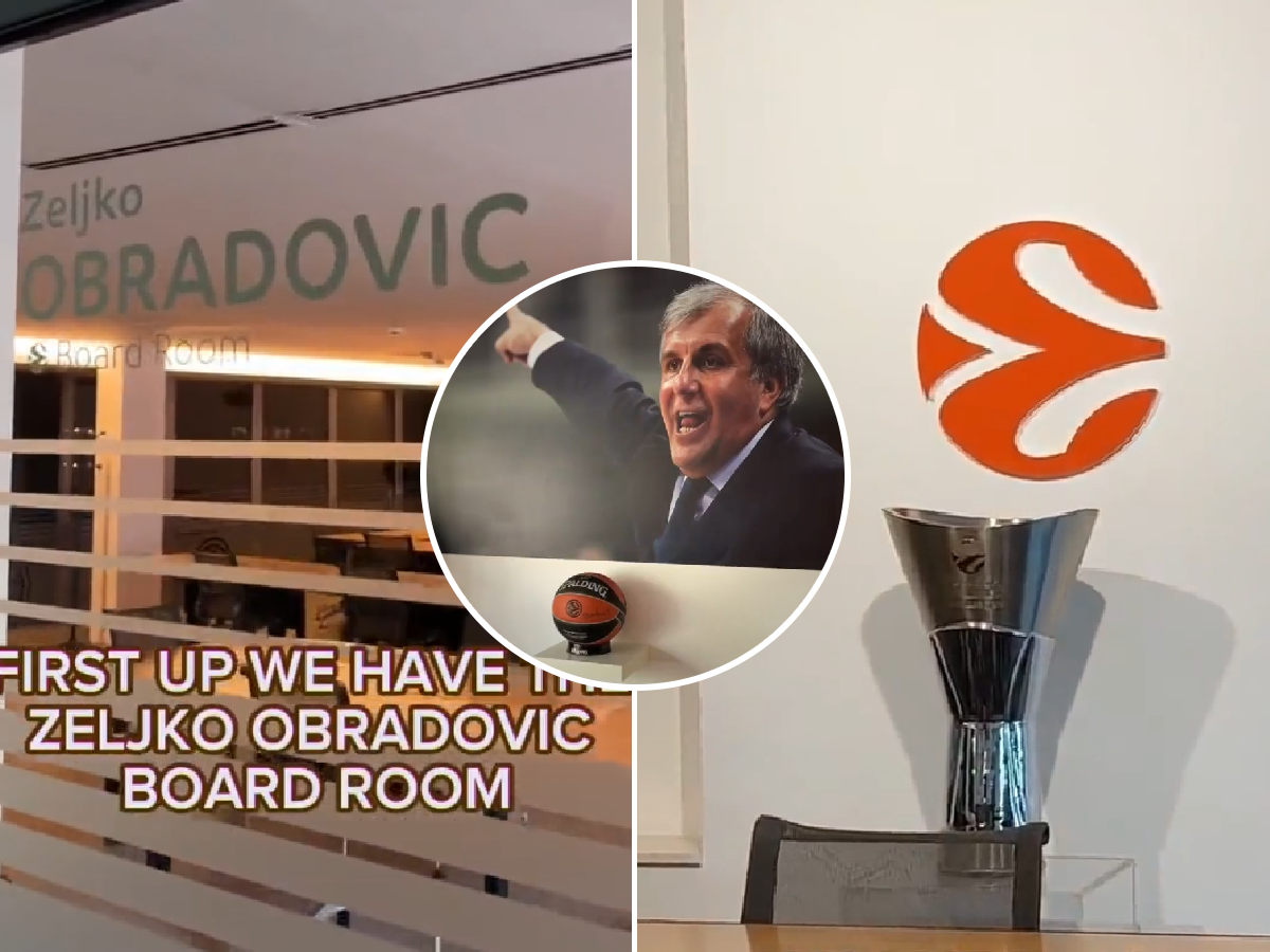  Kancelarija Željko Obradović u sjedištu Evrolige 