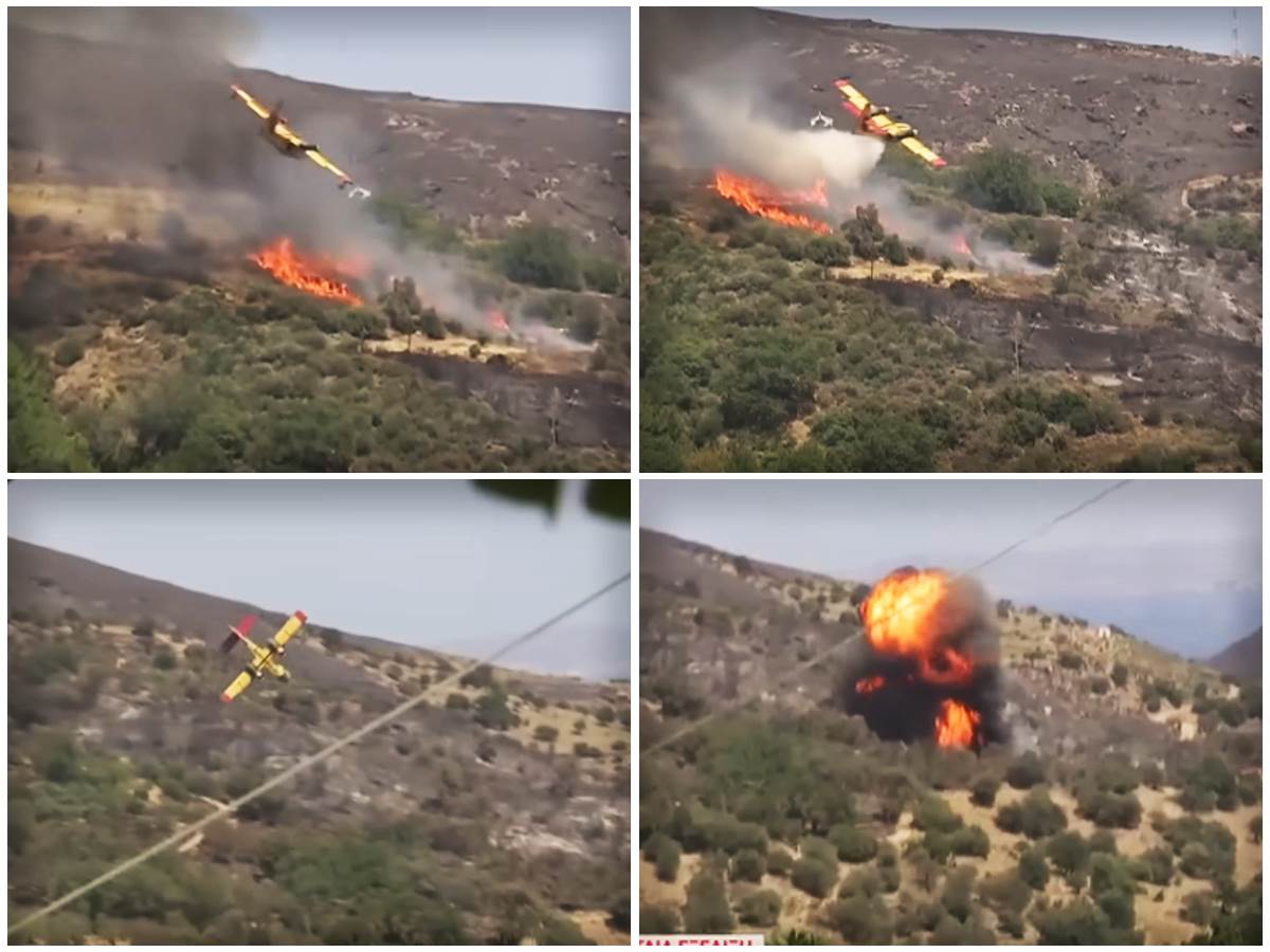  Srušio se vatrogasni avion u Grčkoj 