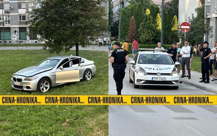  Uhapšen maloljetnik koji je BMW-om udario djevojke u Sarajevu 