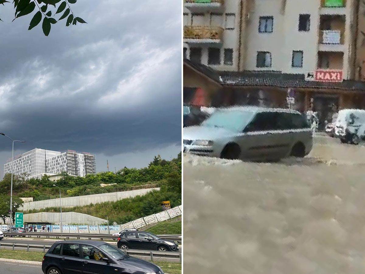  Nevrijeme u Srbiji grmljavina u Beogradu poplave na Zlatiboru 