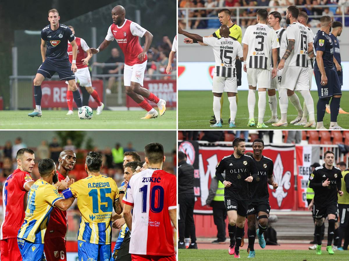  Srpski klubovi loše su započeli evropska takmičenja 