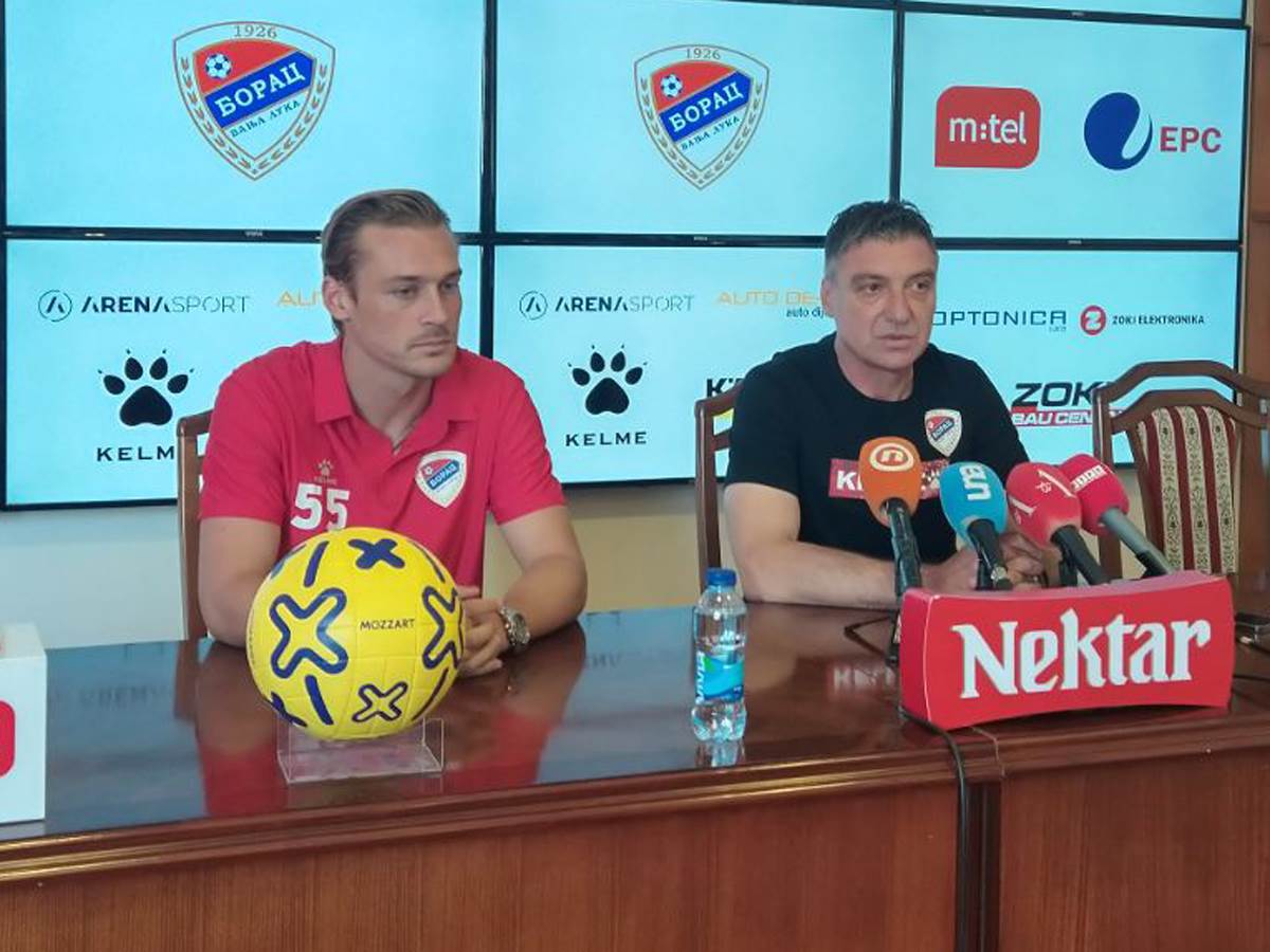  Vinko Marinović i Maks Juraj Ćelić najavili utakmicu Željezničar - Borac 