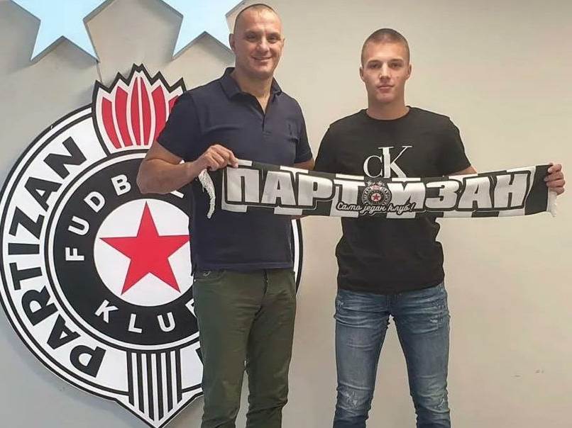  Milan Roganović potpisao ugovor sa FK Partizan 