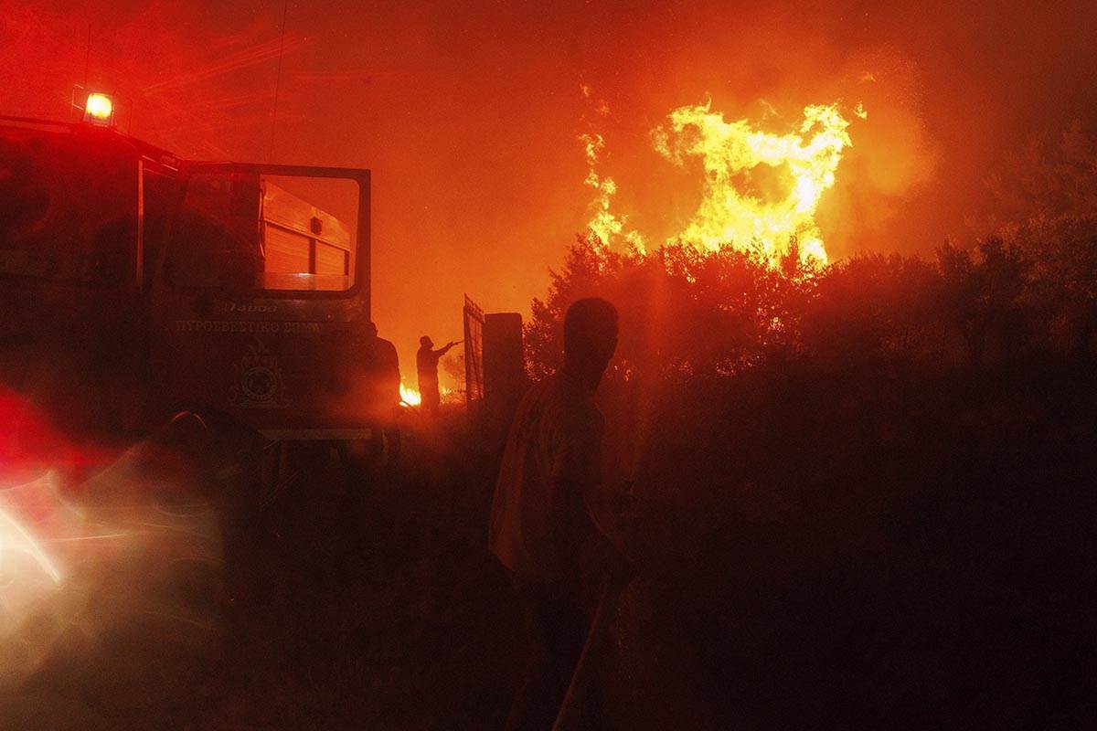  U Grčkoj izbilo 209 požara tokom 24 sata 