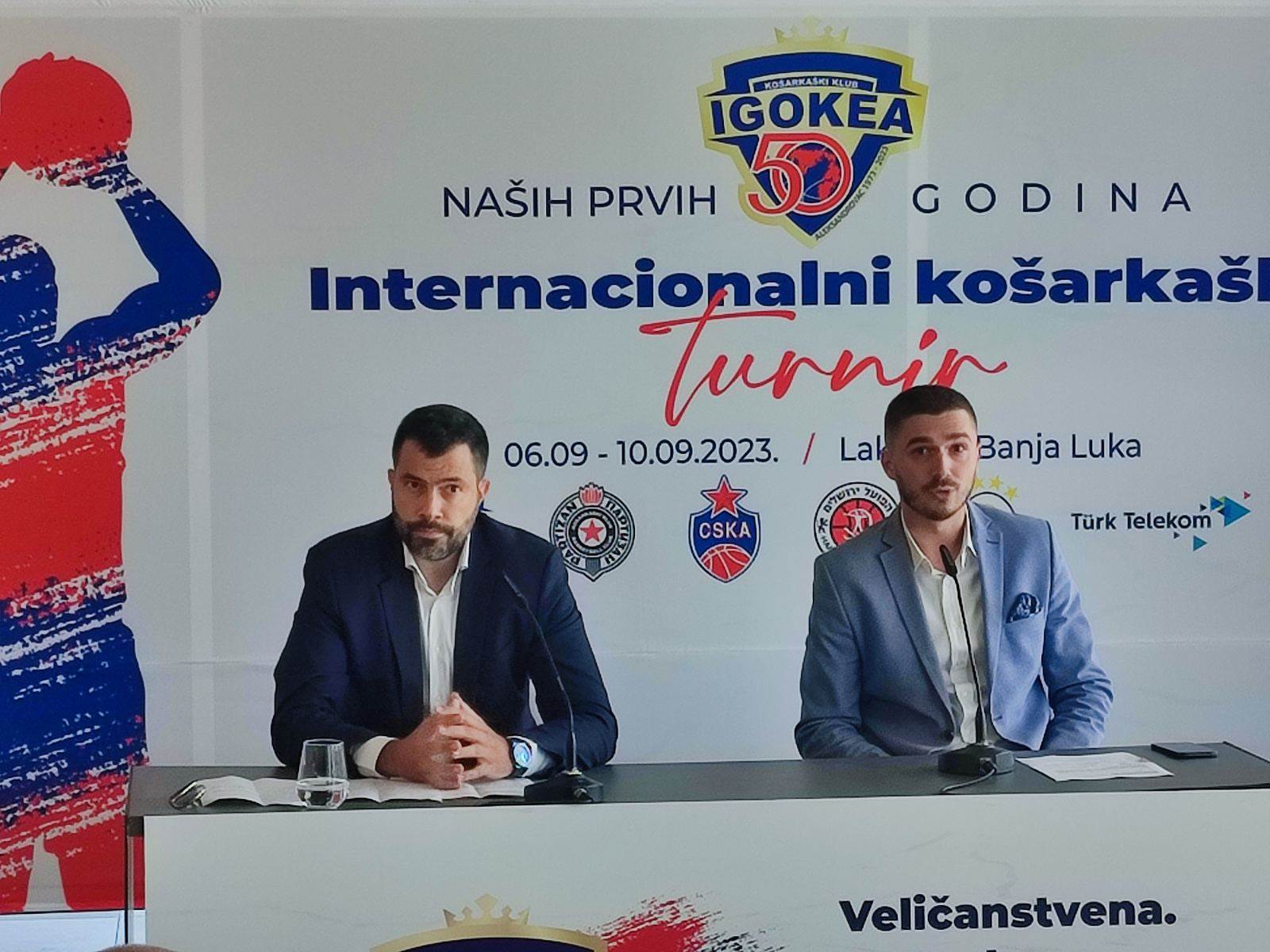  Igokea turnir u Banjaluci i Laktašima CSKA Turk Telekom Galatasaraj Partizan Hapoel 