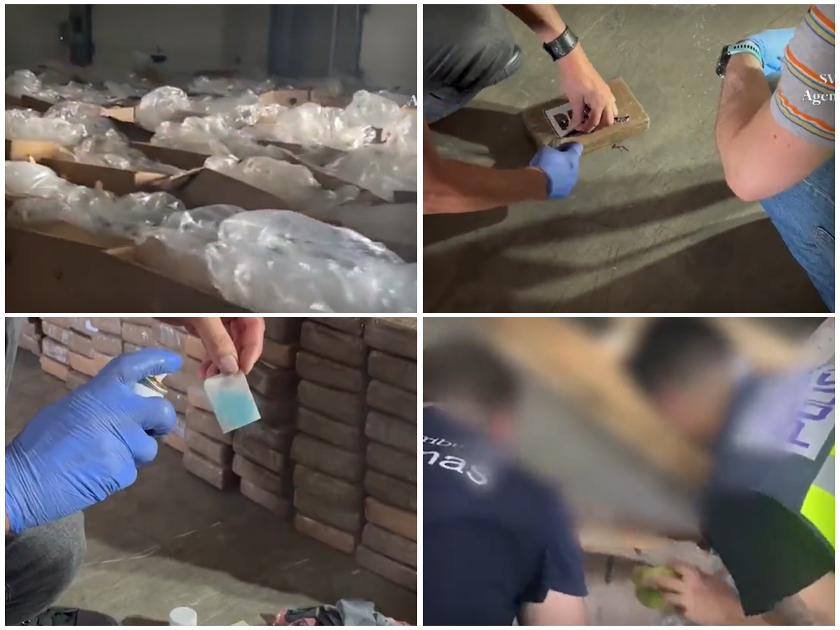  U Španiji zaplijenjeno rekordnih 10 tona kokaina 
