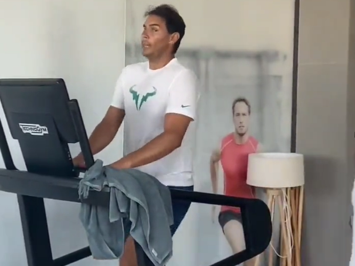  Rafael Nadal se ugojio i trenira snimak 