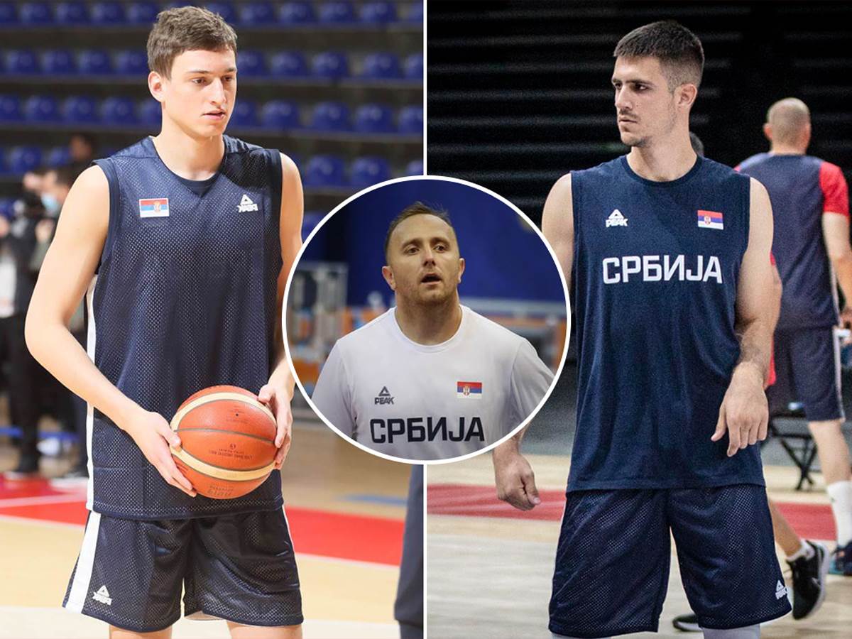  Košarkaši Srbije šutiraju trojke 