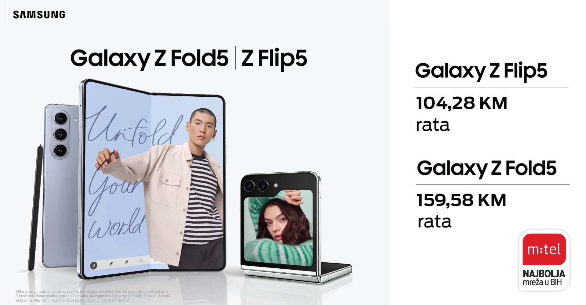  Samsung Galaxy Z Flip5 m:tel ponuda 