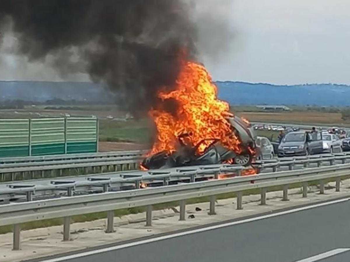  Saobraćajna nesreća na auto-putu Miloš Veliki 
