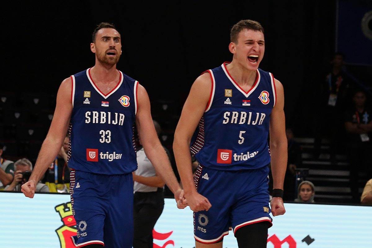  Litvanci razočarani nakon poraza od Srbije na Mundobasketu 2023 