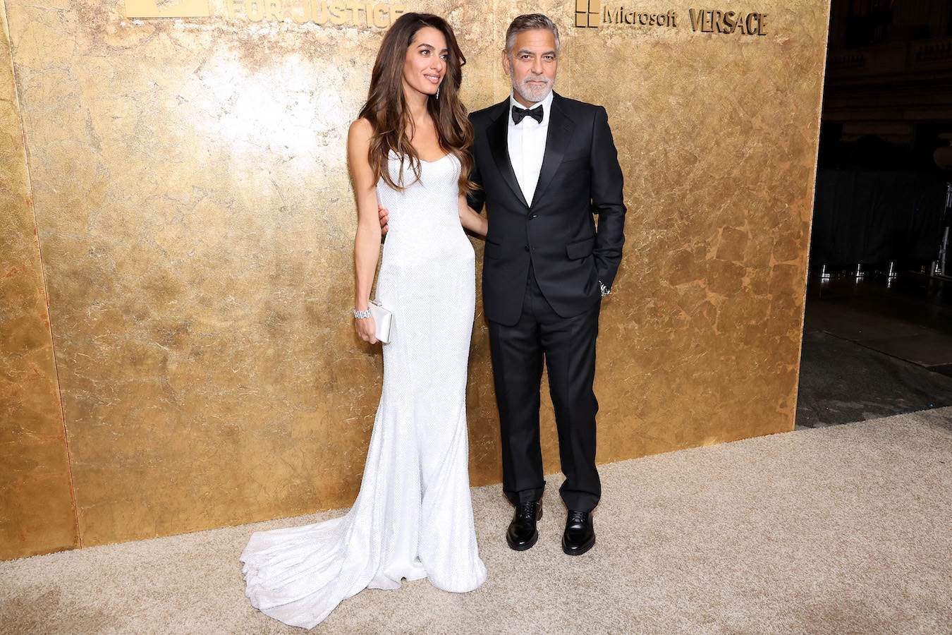  Džordž i Amal Kluni  
