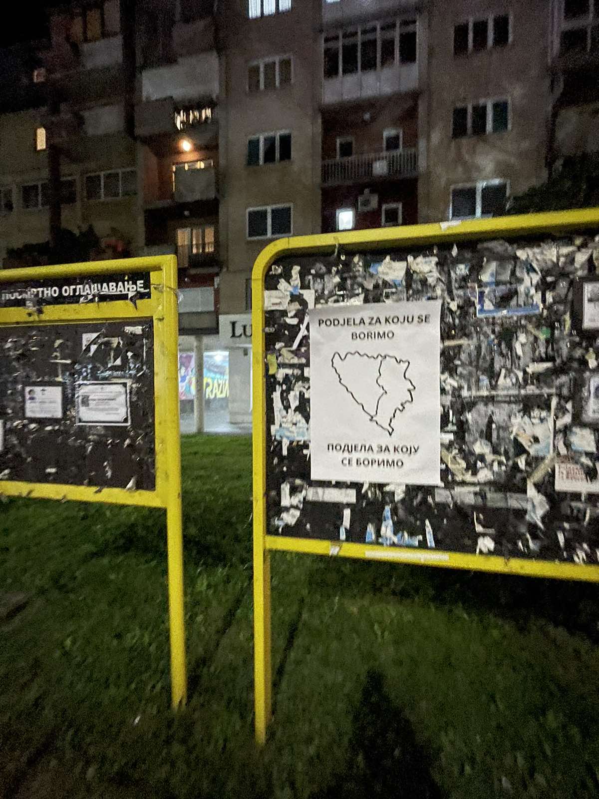 Plakati o podjeli BiH Plakati o podjeli BiH