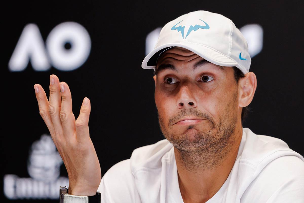  Rafael Nadal u problemu na Australijan openu 
