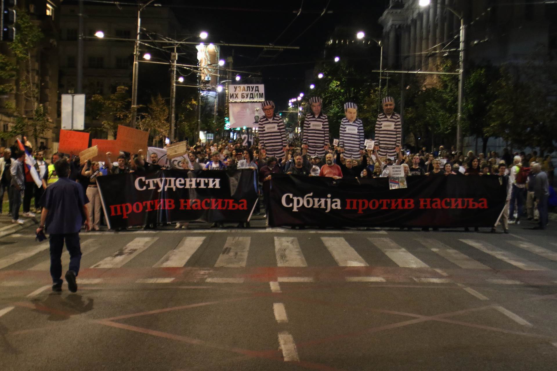  "Srbija protiv nasilja" 24. put: Učesnici ne odustaju od zahtjeva 