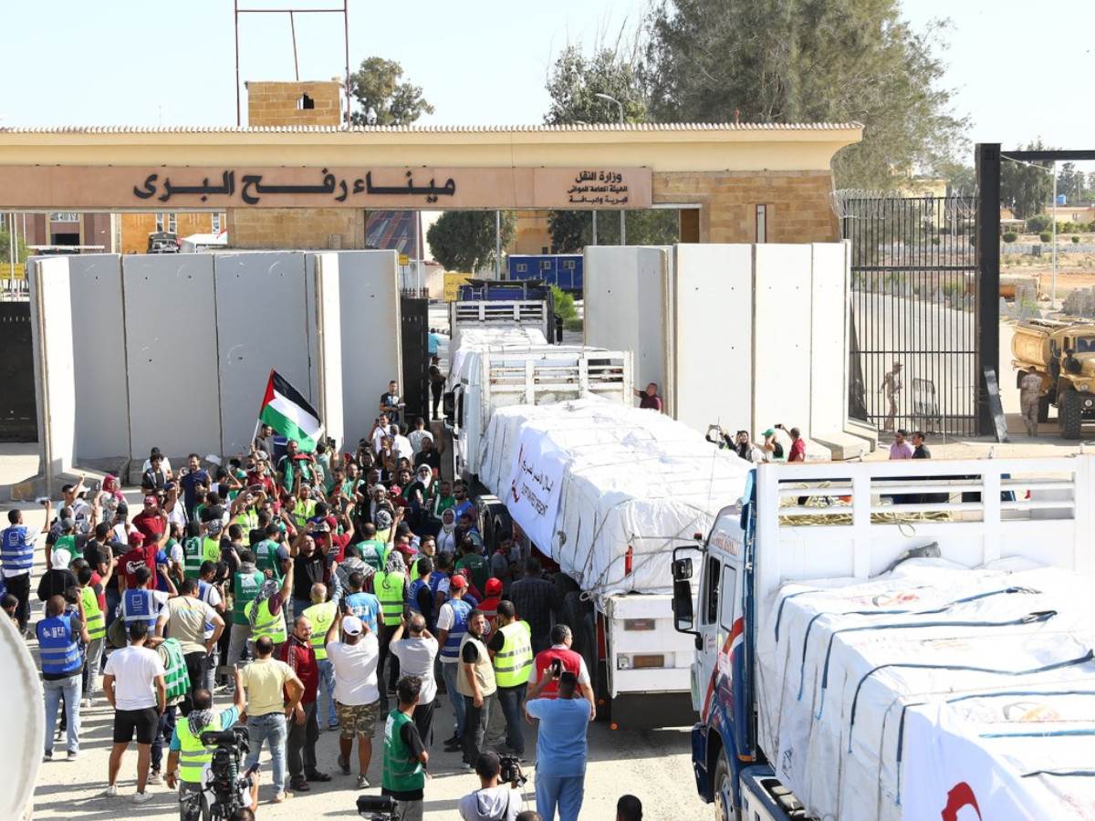  Kamioni sa humanitarnom pomoći ušli u Gazu 