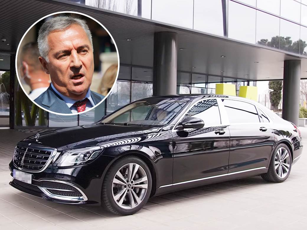  Mercedes Mila Đukanovića majbah 