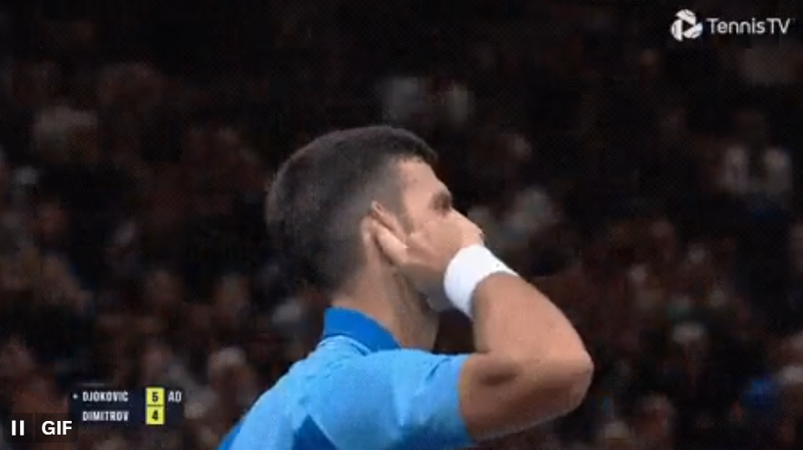  Novak Djokovic rat sa publikom u Parizu 