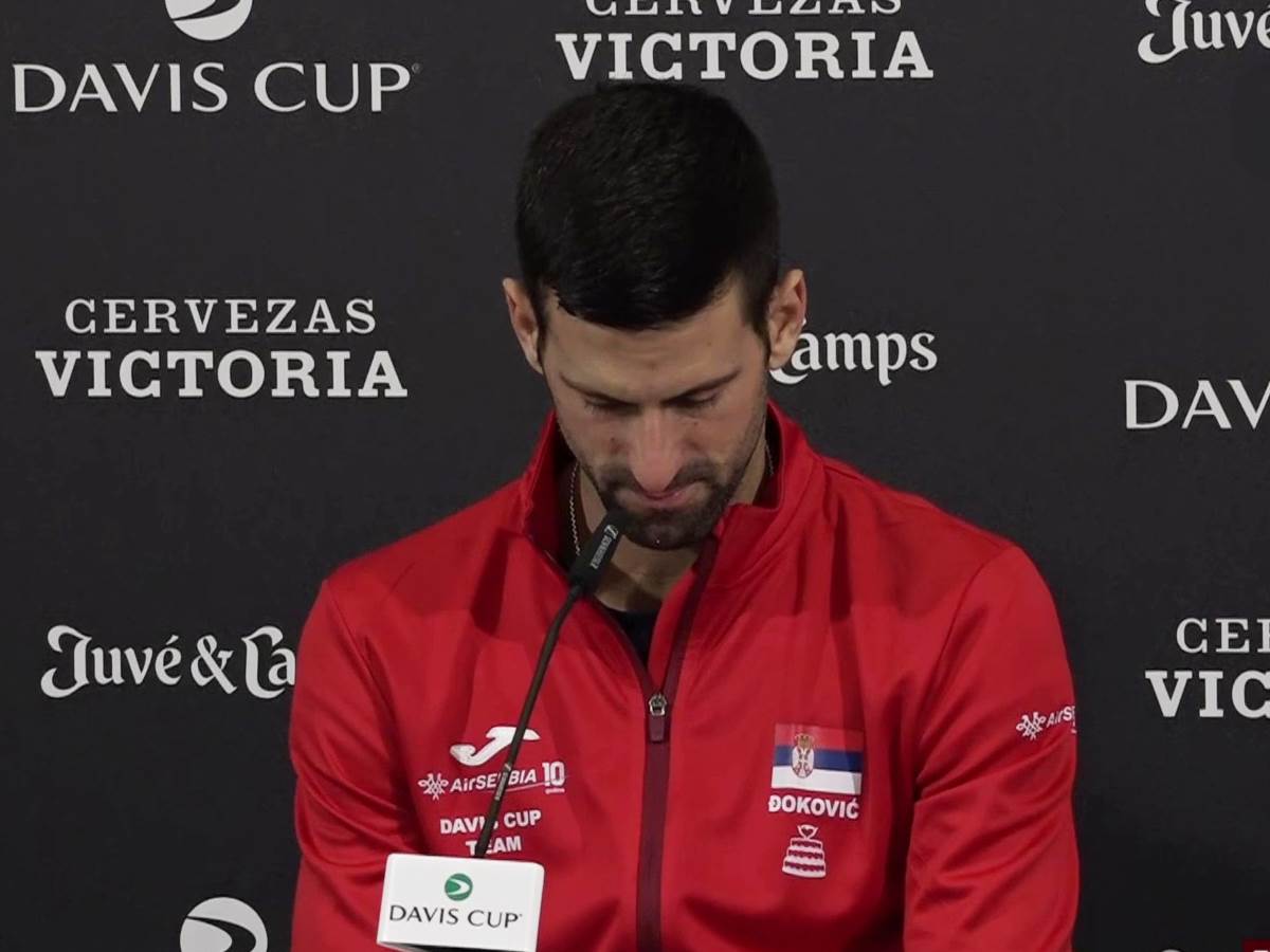  Novak Djokovic slomljen zbog poraza Srbije VIDEO 