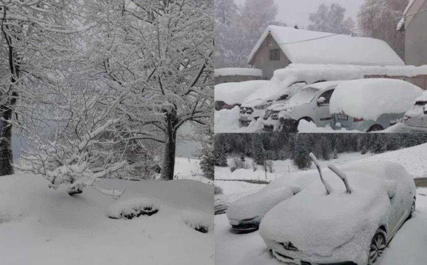  Snježna mećava u Sloveniji 