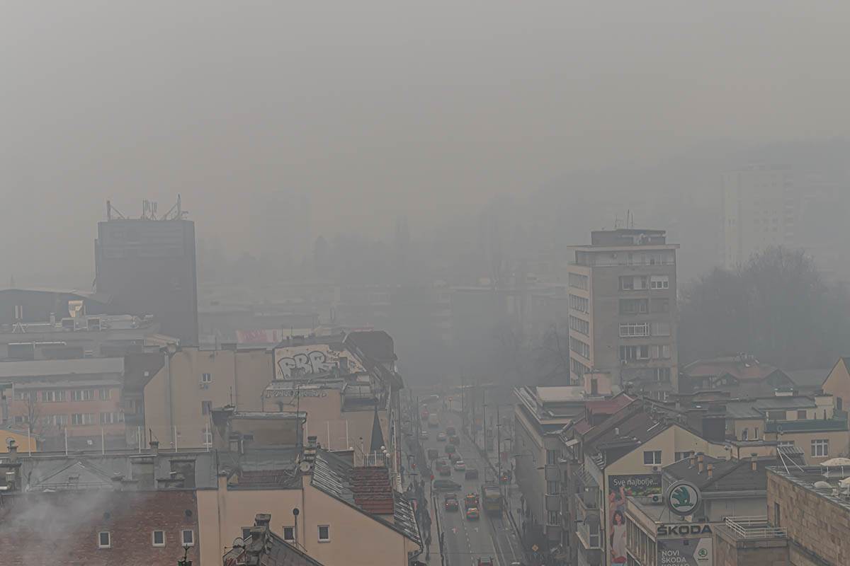  Zagađenje vazduha u Sarajevu 