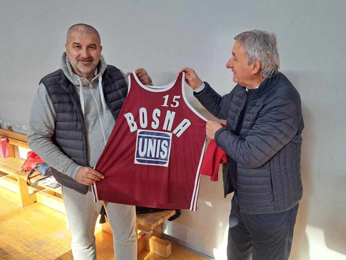  Svetislav Pešić u posjeti KK Bosna FOTO VIDEO 