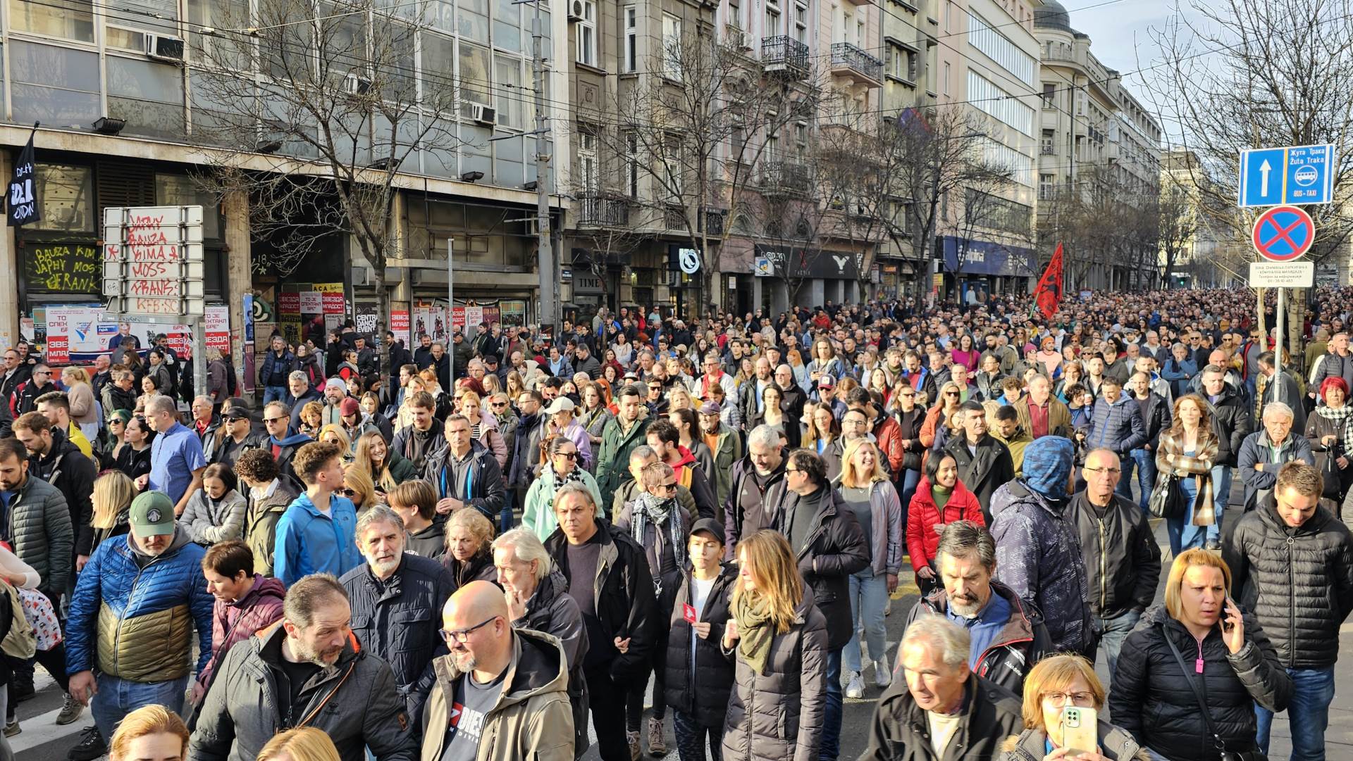  Proglas protest u Beogradu 