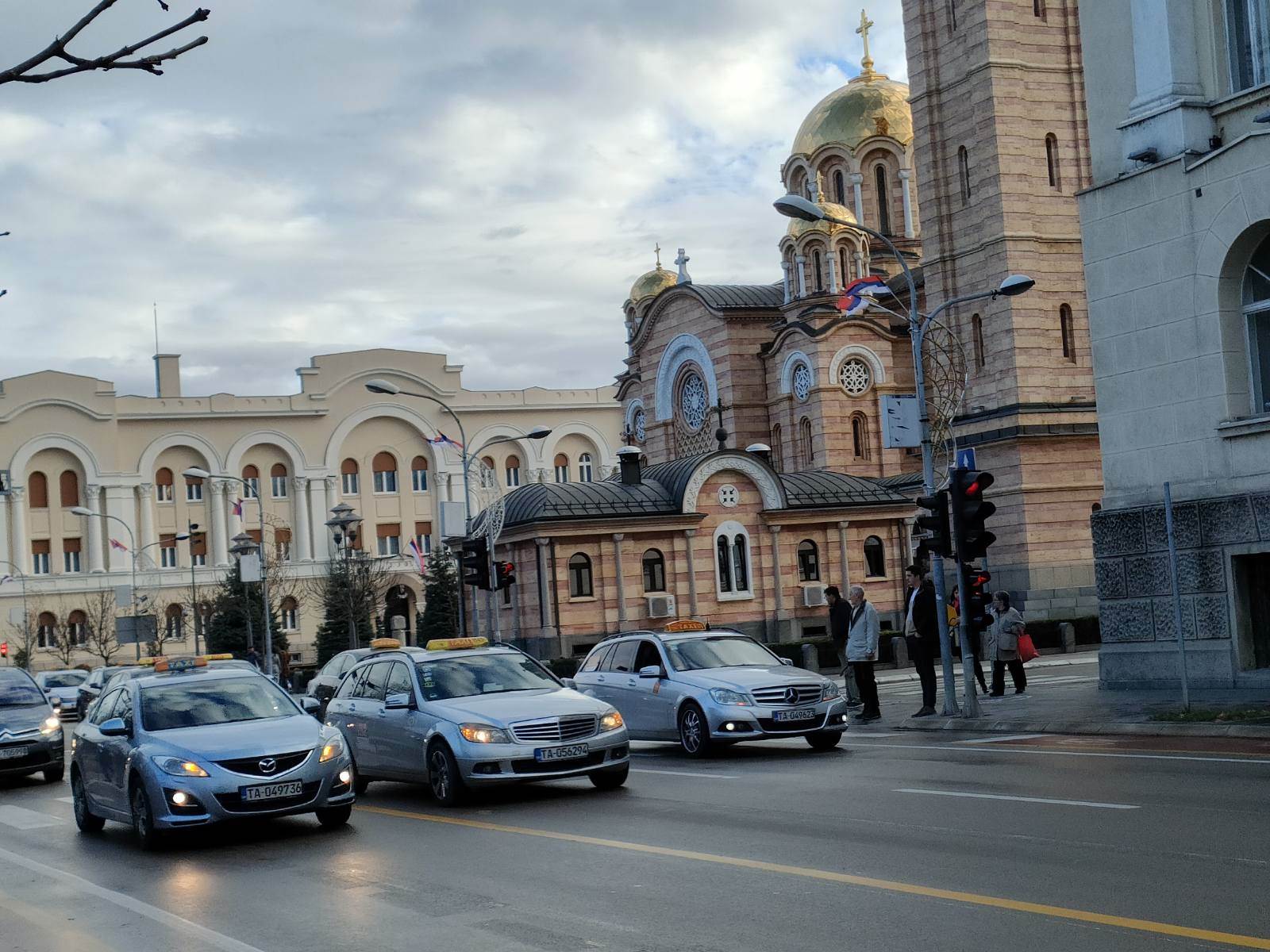  Protest taksista u Banjaluci 