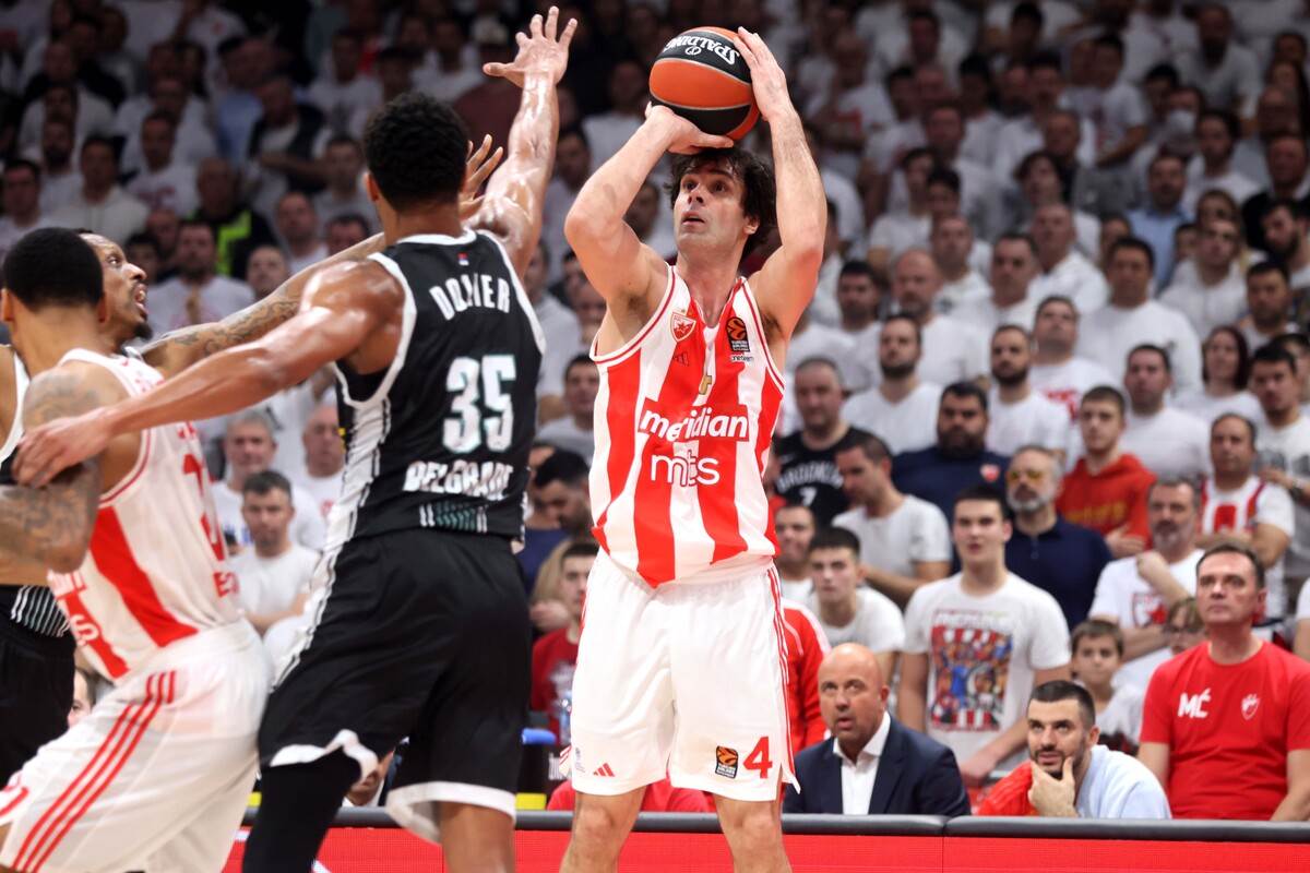  crvena zvezda partizan trojka miloša teodosića  