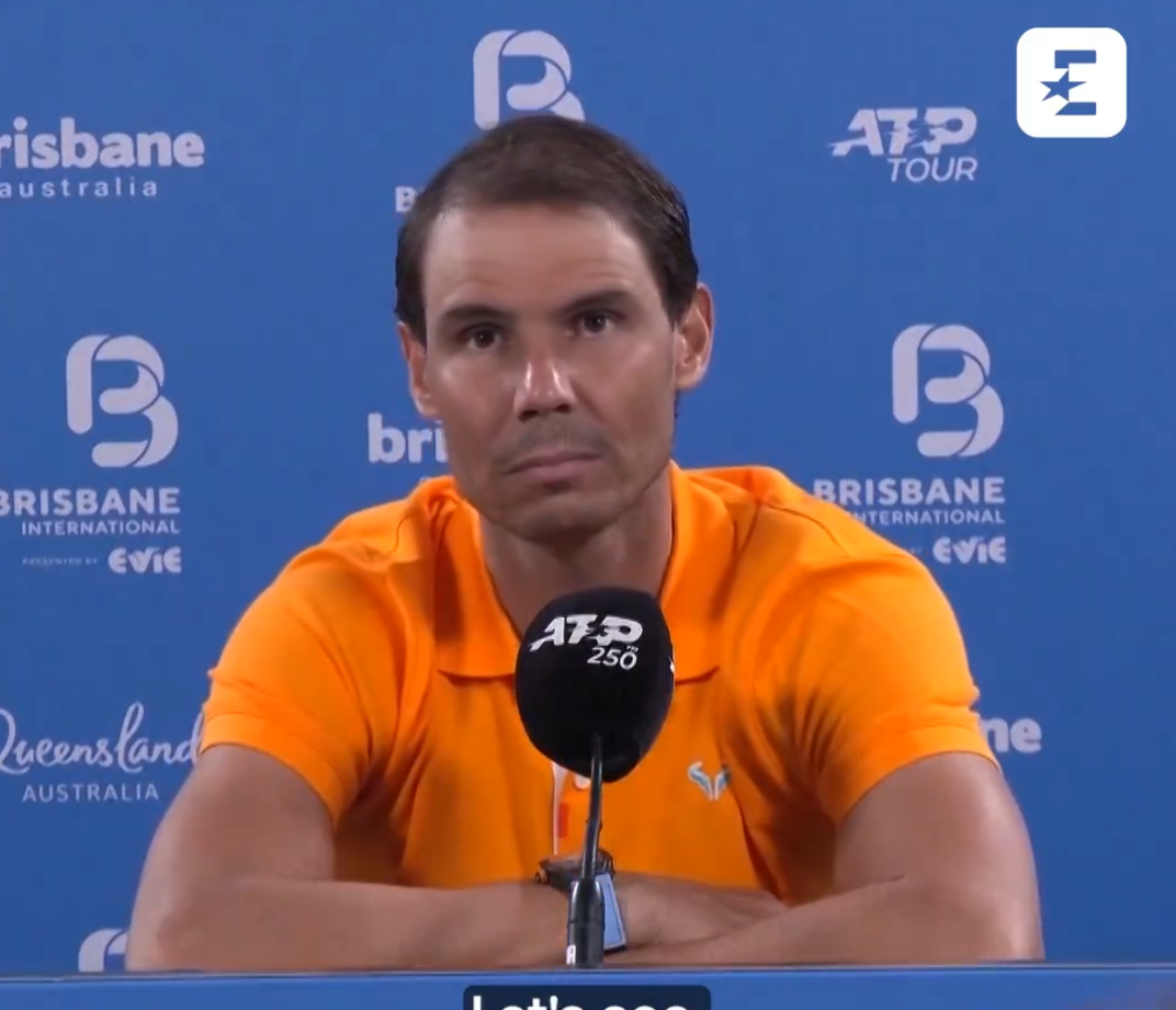  Rafael Nadal povrijedjen izgubio u Brizbejnu prije Australijan opena 