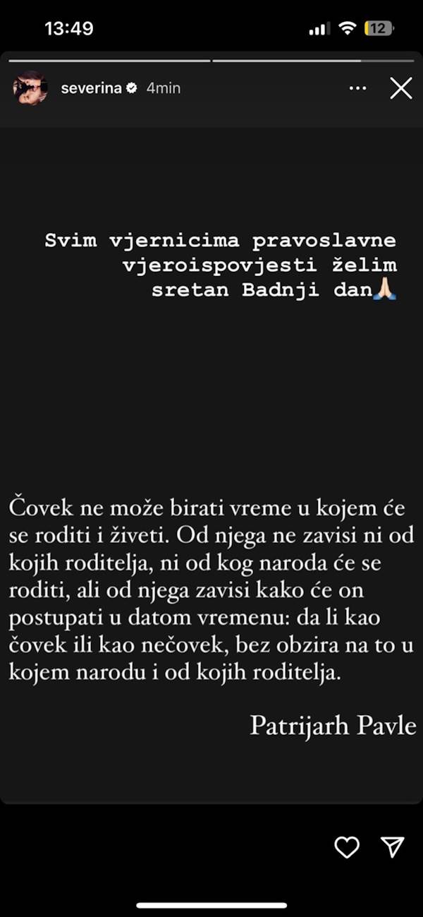 Severina čestitala Badnji dan Severina čestitala Badnji dan