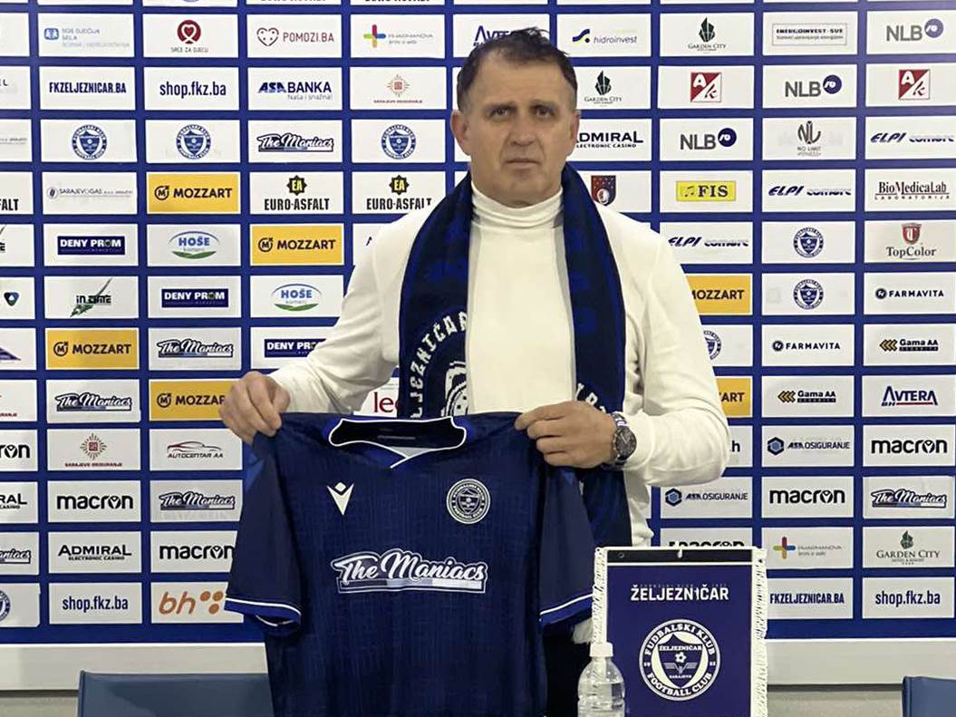  Bruno Akrapović trener FK Željezničar 