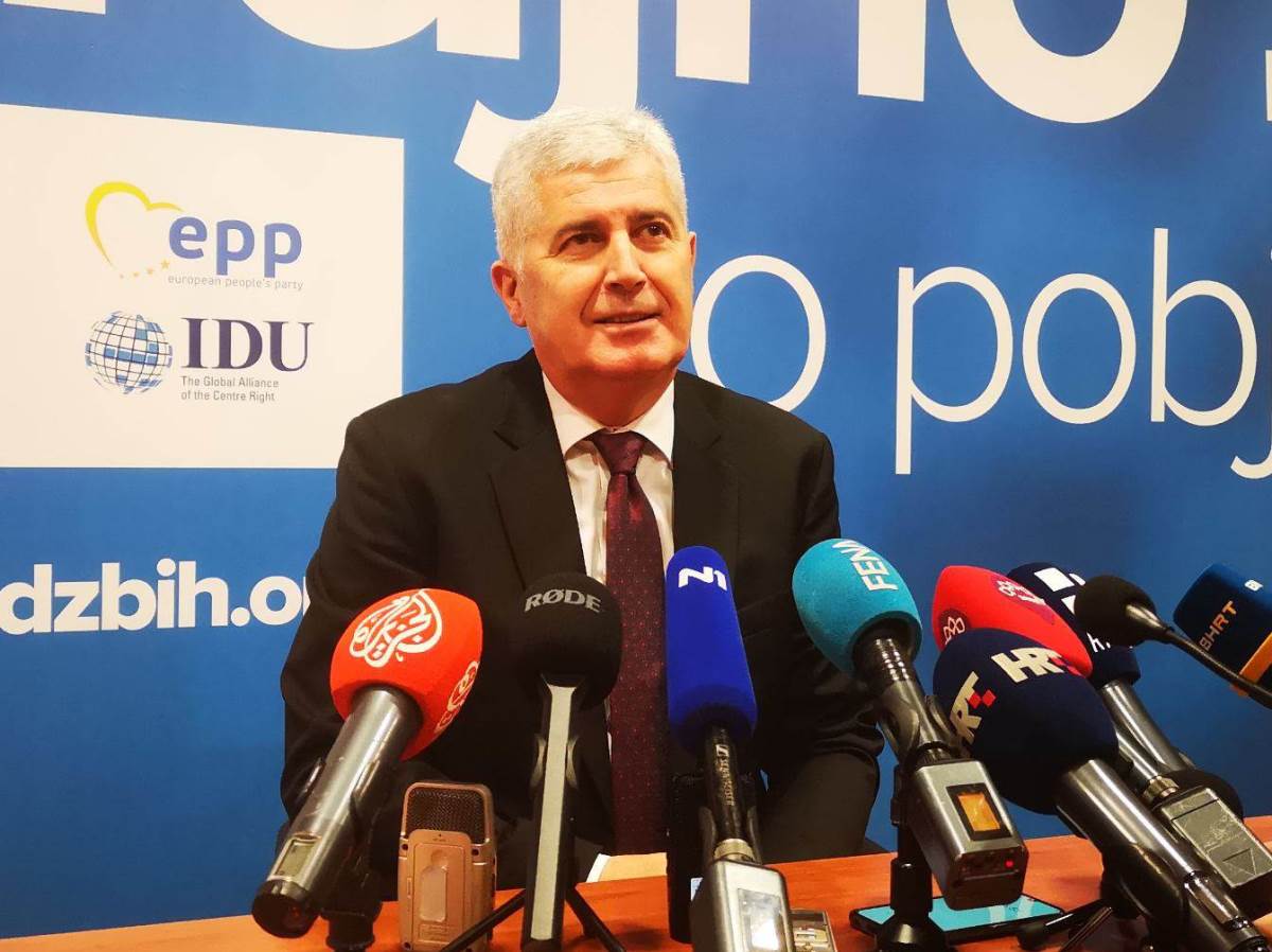  Čović poziva na dogovor lidera: "Ovo je vrijeme koje se neće dugo ponoviti" 
