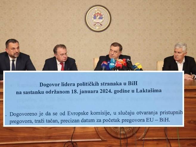  Dogovor trojke HDZ i SNSD o izbornom zakonu  