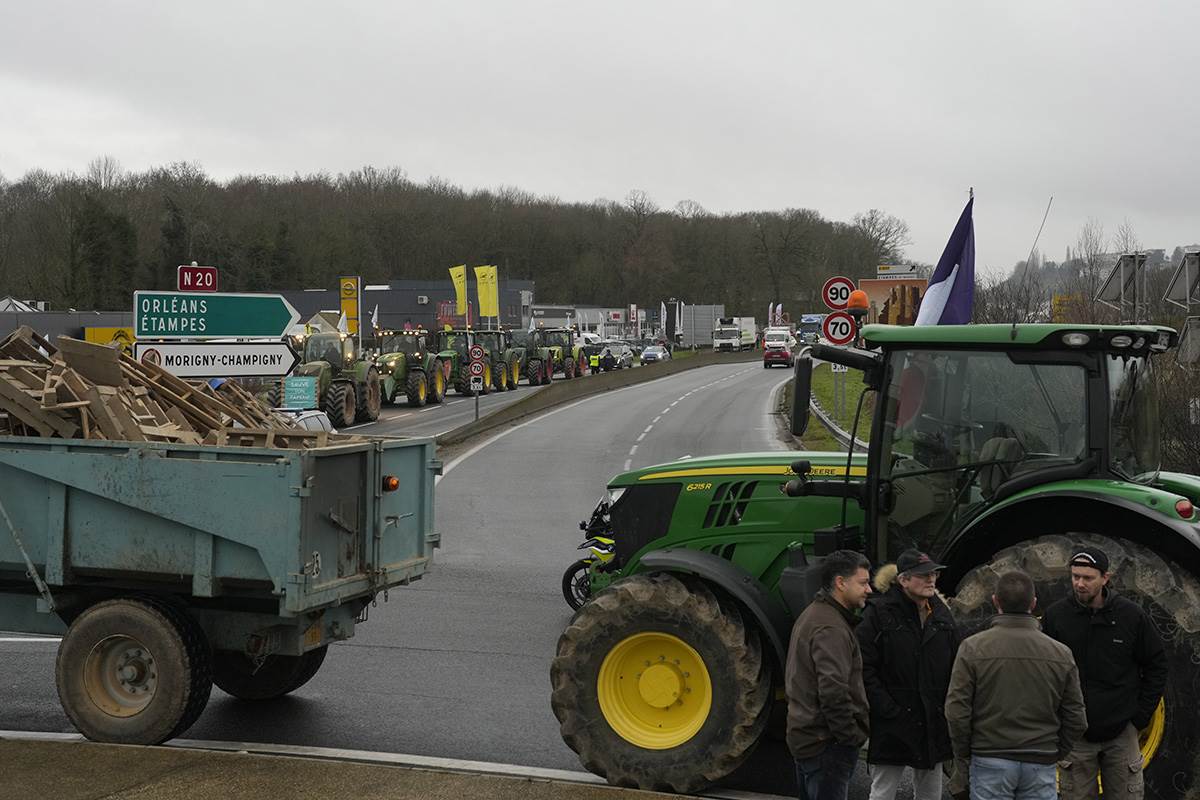  Protest francuskih poljoprivrednika 