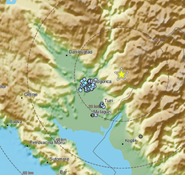  Zemljotres u Crnoj Gori 
