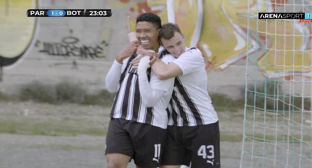  Partizan savladao Botev prijateljski meč 