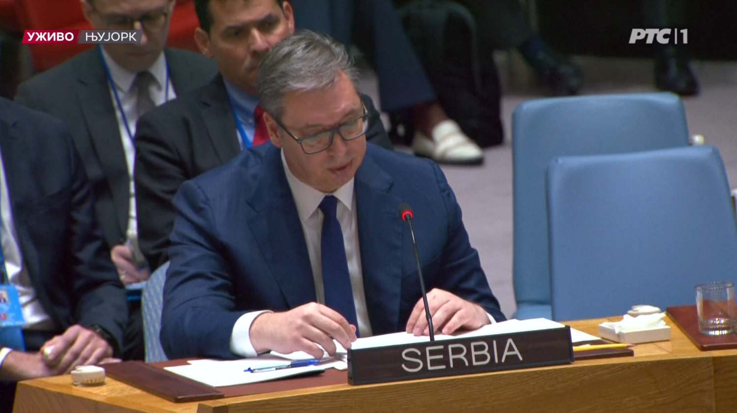  Aleksandar Vučić sjednica SB UN o Kosovu i Metohiji 