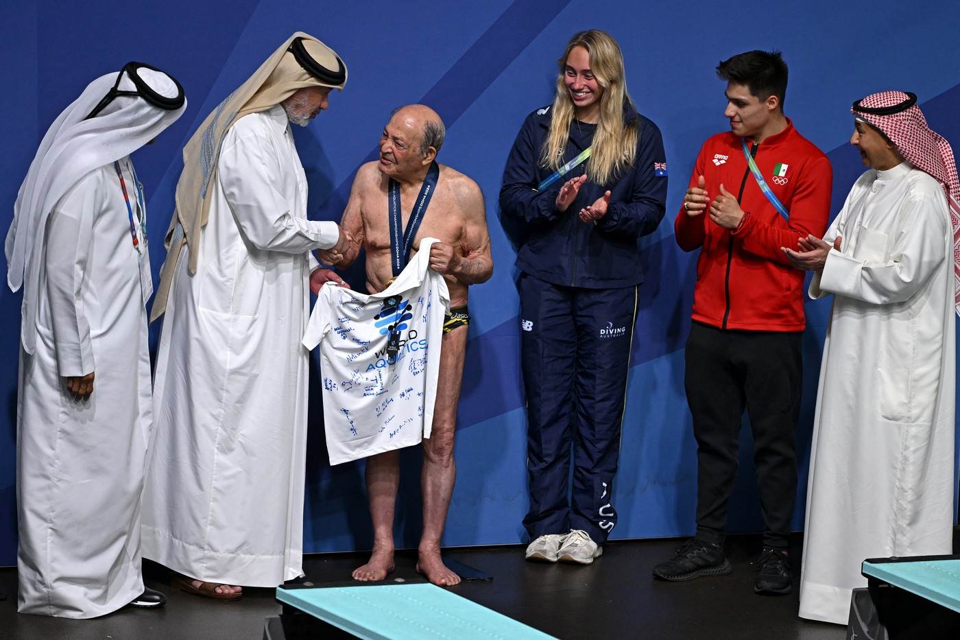  Iranac Tagi Askari sa 100 godina nastupio na Svjetskom prvenstvu u plivanju 