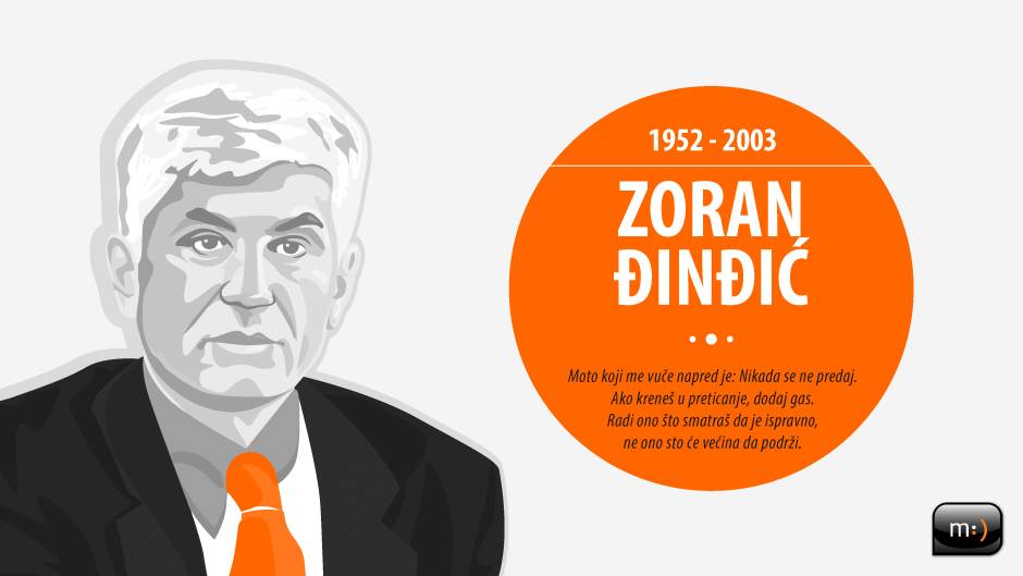  Zoran Đinđić bi danas napunio 63 godine 