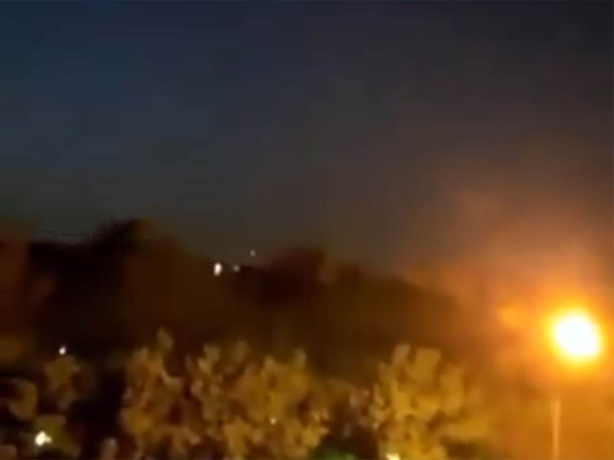  Snimci napada Izrael na Iran 