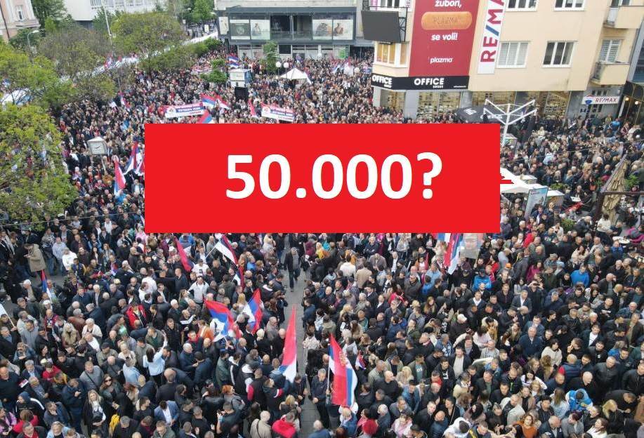  Srpska te zove broj ljudi na mitingu u Banjaluci 