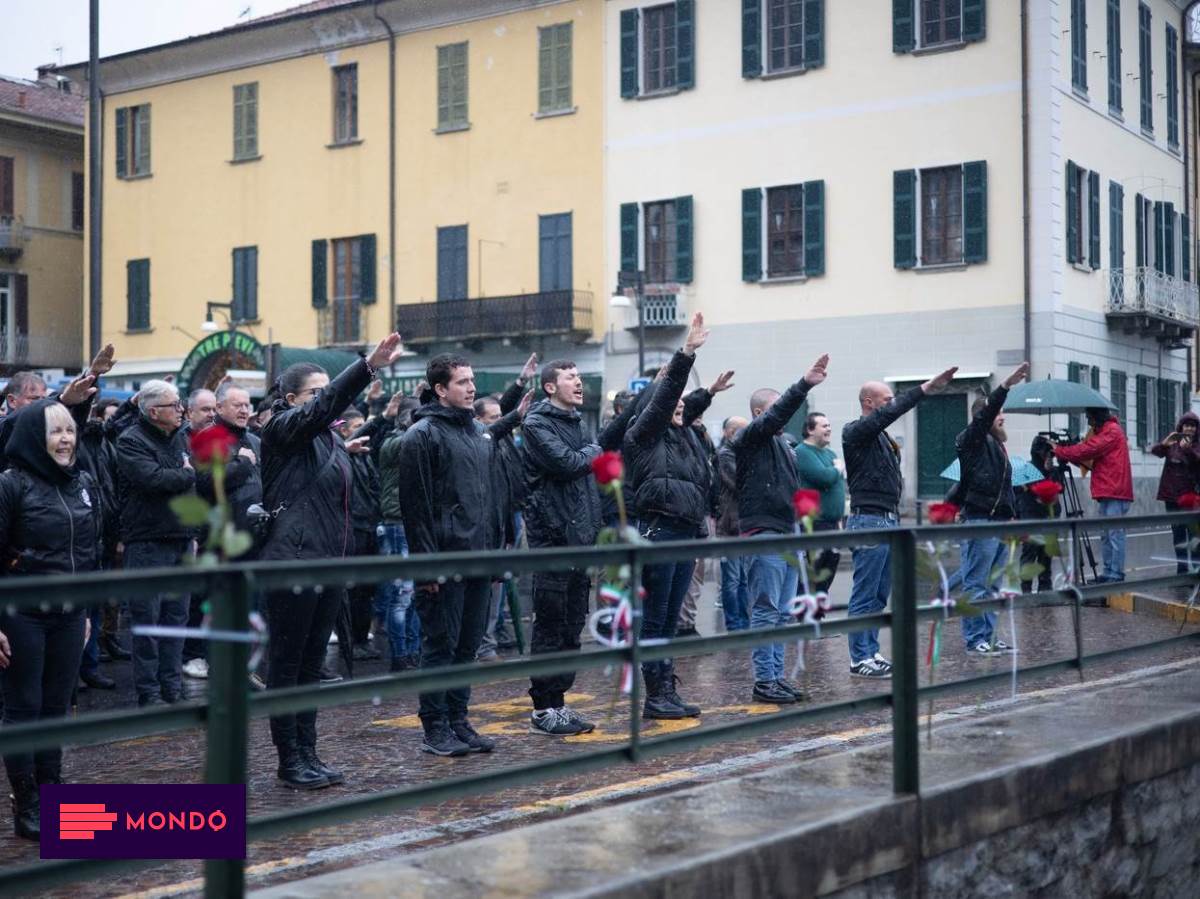 Nazis paid tribute to Mussolini in Italy |  Info