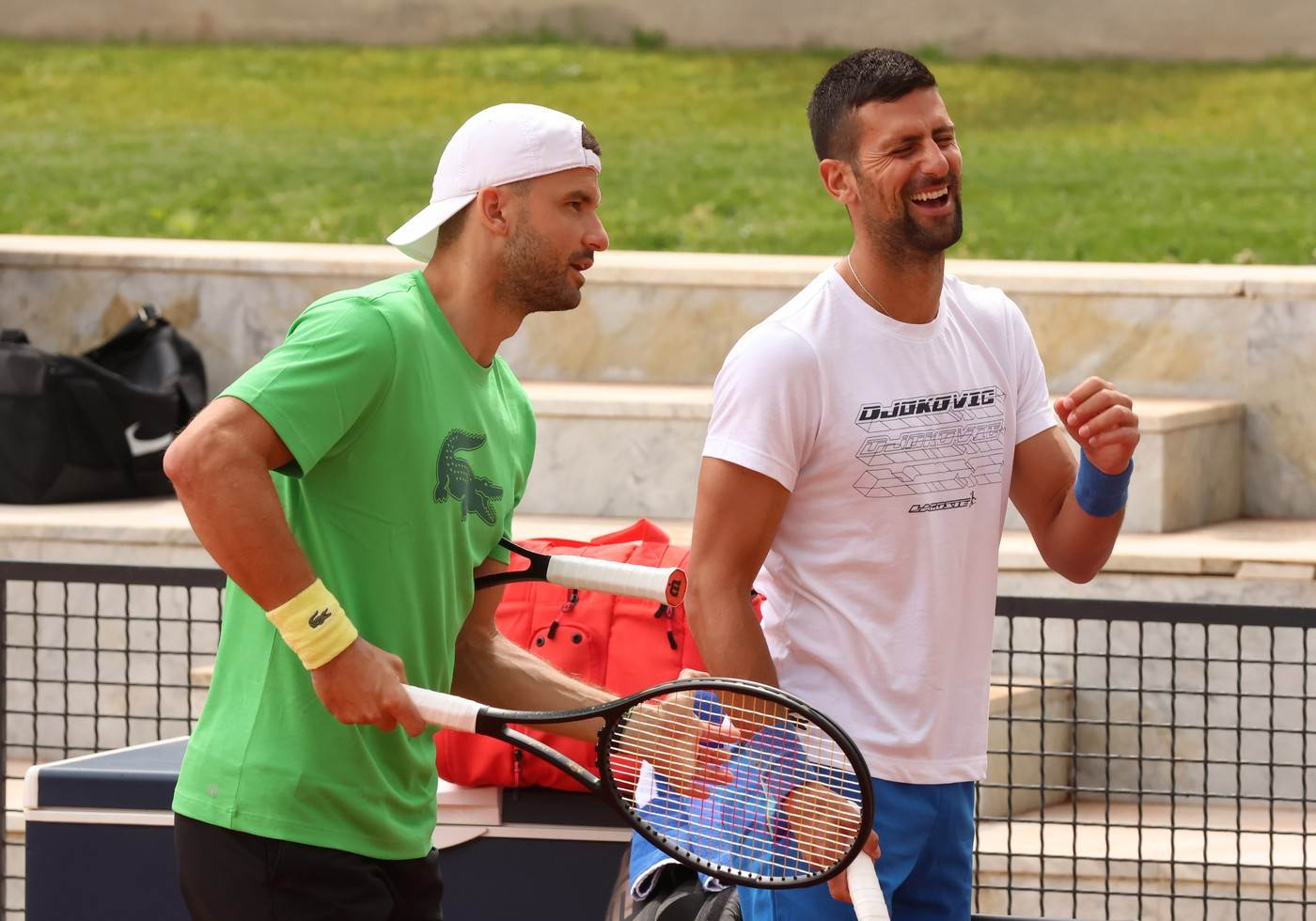  Novak Đoković opušta se na brodu u Rimu 