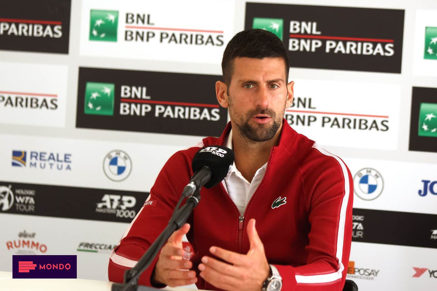 Djokovic press before Rome |  Sport