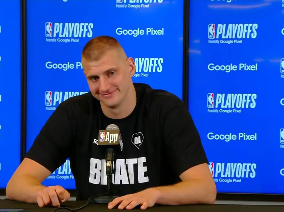 Hit scena sa pres konferencije Nikole Jokića Hit scena sa pres konferencije Nikole Jokića